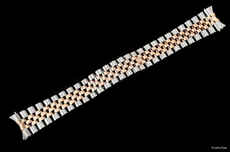 0226 Efficient ROLACC030 – 904L RG SS Jubilee Bracelet for Datejust 36mm 850